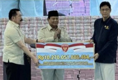 Dihadiri Prabowo, Kejagung Pamer Duit Segunung Lagi
