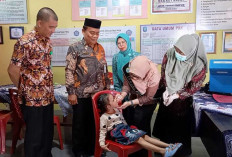 Pemkab Bangka Kejar Target PIN Polio Periode Pertama, Tiga Puskesmas Sudah 95 Persen