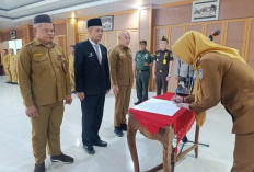 Wabup Debby Lantik Pejabat Eselon II, Benny Supratman Jabat Kadishub