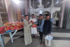 Program Seribu Berkah Masjid Agung Salurkan Bantuan 53 Paket Sembako