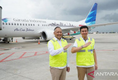 Garuda Menerbangkan 77.552 Penumpang