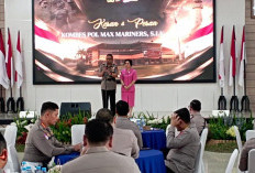 Kombes Pol Max Mariners Pamit Usai 10 Bulan Bertugas
