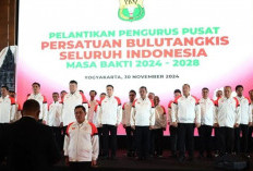 KONI Lantik Pengurus Baru PP PBSI 2024-2028