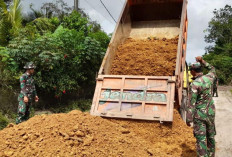 Pembangunan Jalan Penghubung 3 Dusun di Tepus Sudah 50 Persen