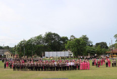 48 Personel Polres Bangka Naik Pangkat 