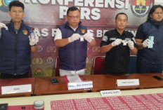 Polres Belitung Tangkap Dua Tersangka Jaringan Narkotika
