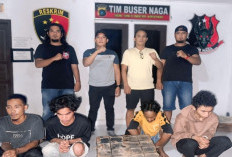 Tim Buser Naga Amankan 3 Pencuri dan 1 Orang Penadah 