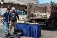 Kawanan Rampok Sikat Balok Timah Rp 7 M Dengan 2 Truk! Adakah Orang Dalam Ikut Bermain?