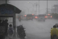  Hujan dan Petir Masih Ancam Beberapa Wilayah Bangka Belitung