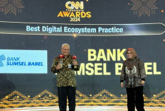 Bank Sumsel Babel Raih Dua Penghargaan di CNN Indonesia Awards 2024