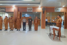 Lantik Dua Sekdin & Camat, Bupati Riza Minta Bekerja Amanah