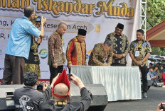 Pj. Gubernur Bangka Belitung Hadiri Acara Halalbihalal Belasan Ribu Warga Aceh Jabodetabek
