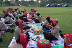 PTA SMAN 1 Mendo Barat Ajari Survival Hingga Gelar Masakan Khas Bangka 