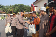 Polres Salurkan 250 Paket Bansos