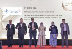 PT Timah Raih Penghargaan Top Human Capital Awards 2024