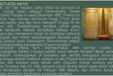 Keagungan Sriwijaya Dilihat dari Batu Bertulis: Ujung - Pangkalnya Bangka & Bangko 