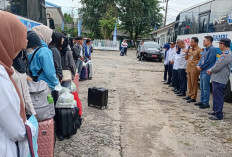 53 Mahasiswa Babel di Palembang Mudik Gratis Bersama BSB