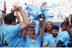 Manchester City Juara Liga Inggris 4 Kali Berturut-turut