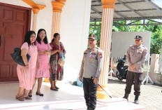 Kapolres Basel Cek Pengamanan Perayaan Kenaikan Isa Almasih