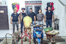 Terduga Pencuri Barang Bengkel di Gabek Ditangkap