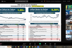 Pj Gubernur Sugito Ikuti Arahan Mendagri Tito Dalam Rakor Pengendalian Inflasi Daerah 2024 