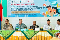 Tingkatkan Kompetensi Guru di Belitung Timur, PT Timah Tbk Gelar Pelatihan Program Gernas Tastaka