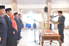 Bupati Fery Lantik 15 Pejabat Baru