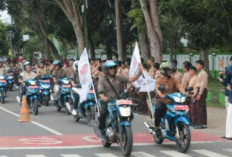 Jelang Harganas ke - 32, Pemkab Bateng Gelar Kirab Kendaraan