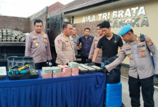 Kawanan Rampok Sikat PT PMP dan Sekap 5 Satpam, tak pakai Lama, 10 Pelaku Diringkus