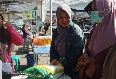 Bulog Belitung Jual 4 Ton Beras SPHP di GPM Gedung Nasional