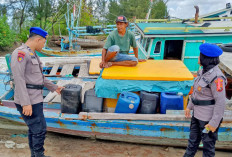 Jelang Pilkada, Satpolairud Polres Bangka Imbau Nelayan Jaga Kondusifitas