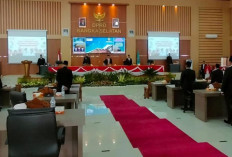 DPRD Basel Paripurna Mendengarkan Pidato Kenegaraan Presiden