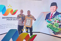 Kapolres Basel Terima Penghargaan dari Kapolri 