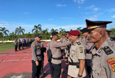 Wakapolres dan 7 Perwira Polres Bangka Barat Dimutasi