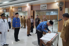 Lantik Dua Sekdin dan Camat, Bupati Riza Tekankan Peningkatan Pelayanan