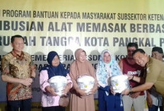 BPJ Salurkan Bantuan Alat Masak Listrik ke Warga Pangkalpinang 