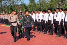 Polres Bangka Barat Apel Pasukan Pengamanan Pilkada 