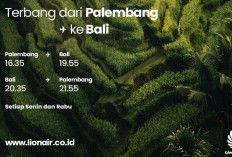 Lion Air Luncurkan Rute Langsung Palembang - Bali: Penghubung Bisnis dan Pariwisata