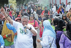 Ribuan Warga Padati CFD Perdana Kota Mentok