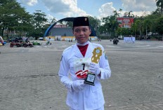 Azril Siswa SMA N 1 Namang Danton Terbaik Nasional