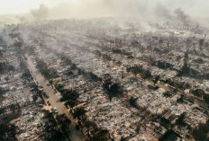 Ngeri!! Ribuan Rumah Ludes Terbakar di Los Angeles AS