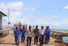 Jamin Keamanan Selama Mudik Lebaran, Kapolres Cek Pos Pengamanan Sadai