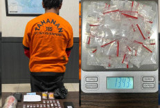 Simpan 49 Paket Sabu Seorang Pria Diamankan Ditresnarkoba Polda 