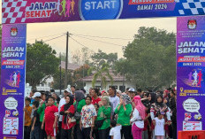 Warga Babel Tumpah Ruah Ikuti Jalan Sehat KPU Bangka Belitung