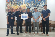 PT Timah Serahkan Bantuan Pembangunan Rumah Duka