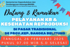 Besok, BKKBN Babel Gelar Layanan KB dan Kesehatan Reproduksi di Pasar Tradisional