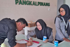 Lapas Narkotika Pangkalpinang Tes Urine Pegawai dan Warga Binaan