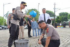 77 Personel Polresta Pangkalpinang Naik Pangkat