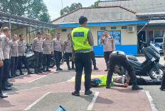 Personel Polres Digembleng Tingkatkan Respon Cepat Kemampuan Penanganan Laka Lantas