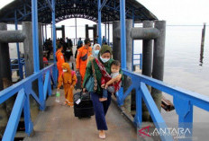 Penumpang Kapal Laut Antar Pulau di Babel Naik 75,15 Persen